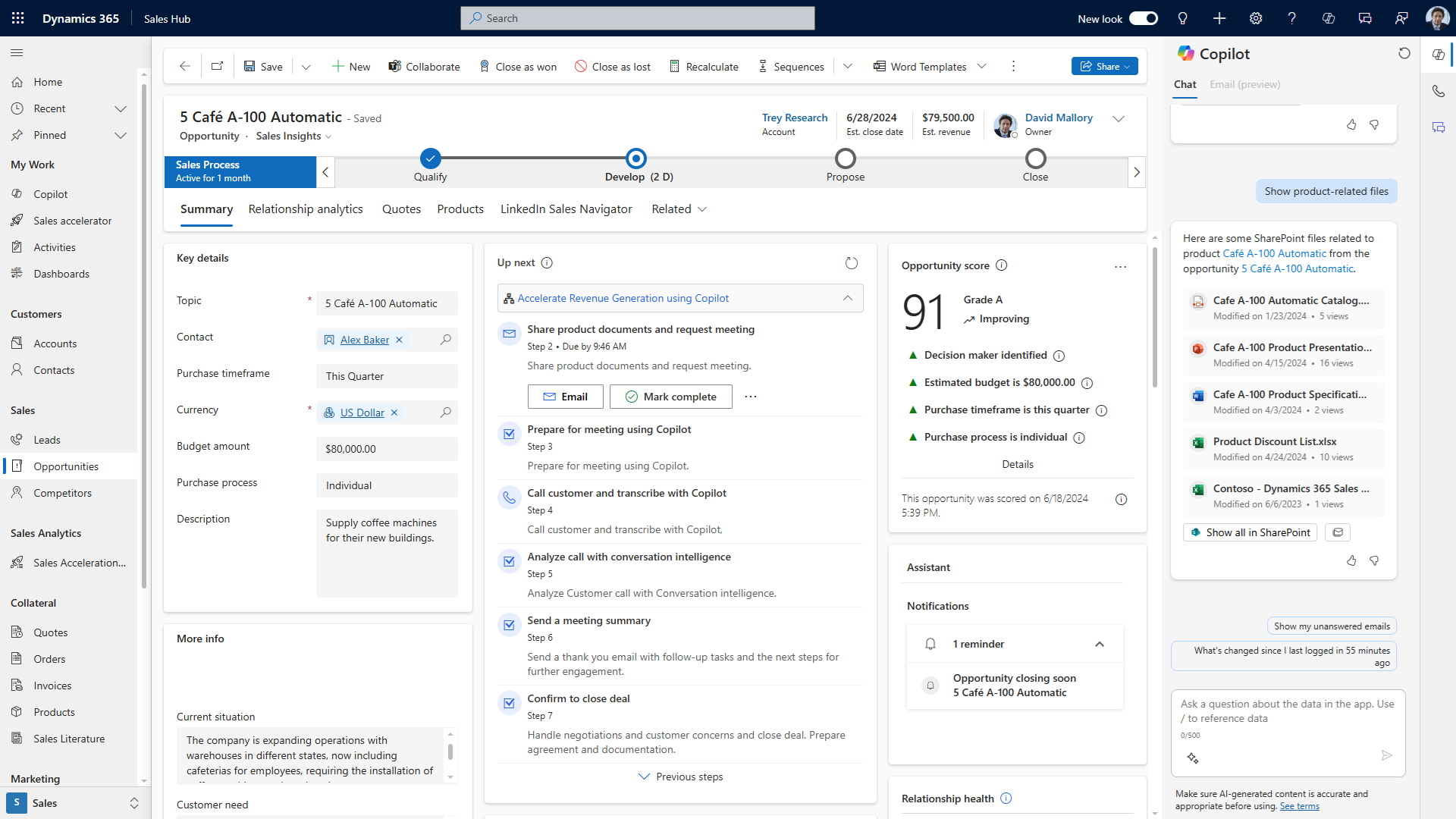 Opportunity Management